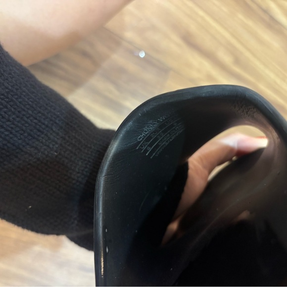 Balenciaga Women's Black Slide Sandals size 9 - Picture 4 of 6